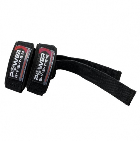 Lifting Power Straps Black/Red 3400